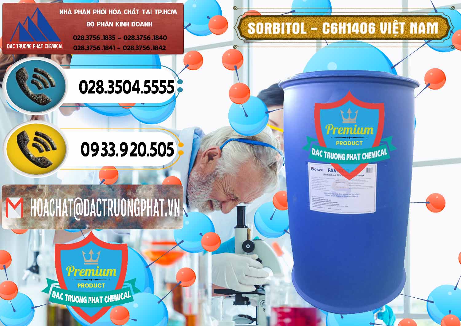 Chuyên cung cấp ( bán ) Sorbitol - C6H14O6 Lỏng 70% Food Grade Việt Nam - 0438 - Chuyên cung ứng - bán hóa chất tại TP.HCM - hoachatdetnhuom.vn