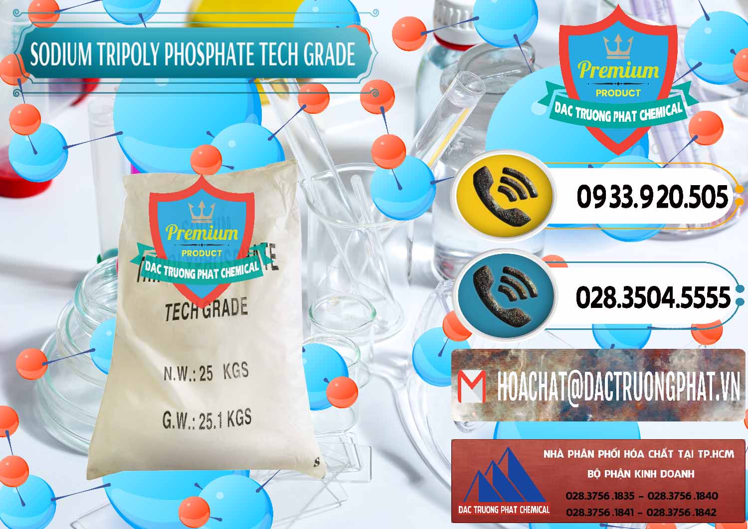 Nơi bán ( cung cấp ) Sodium Tripoly Phosphate - STPP Tech Grade Trung Quốc China - 0453 - Đơn vị chuyên bán - phân phối hóa chất tại TP.HCM - hoachatdetnhuom.vn