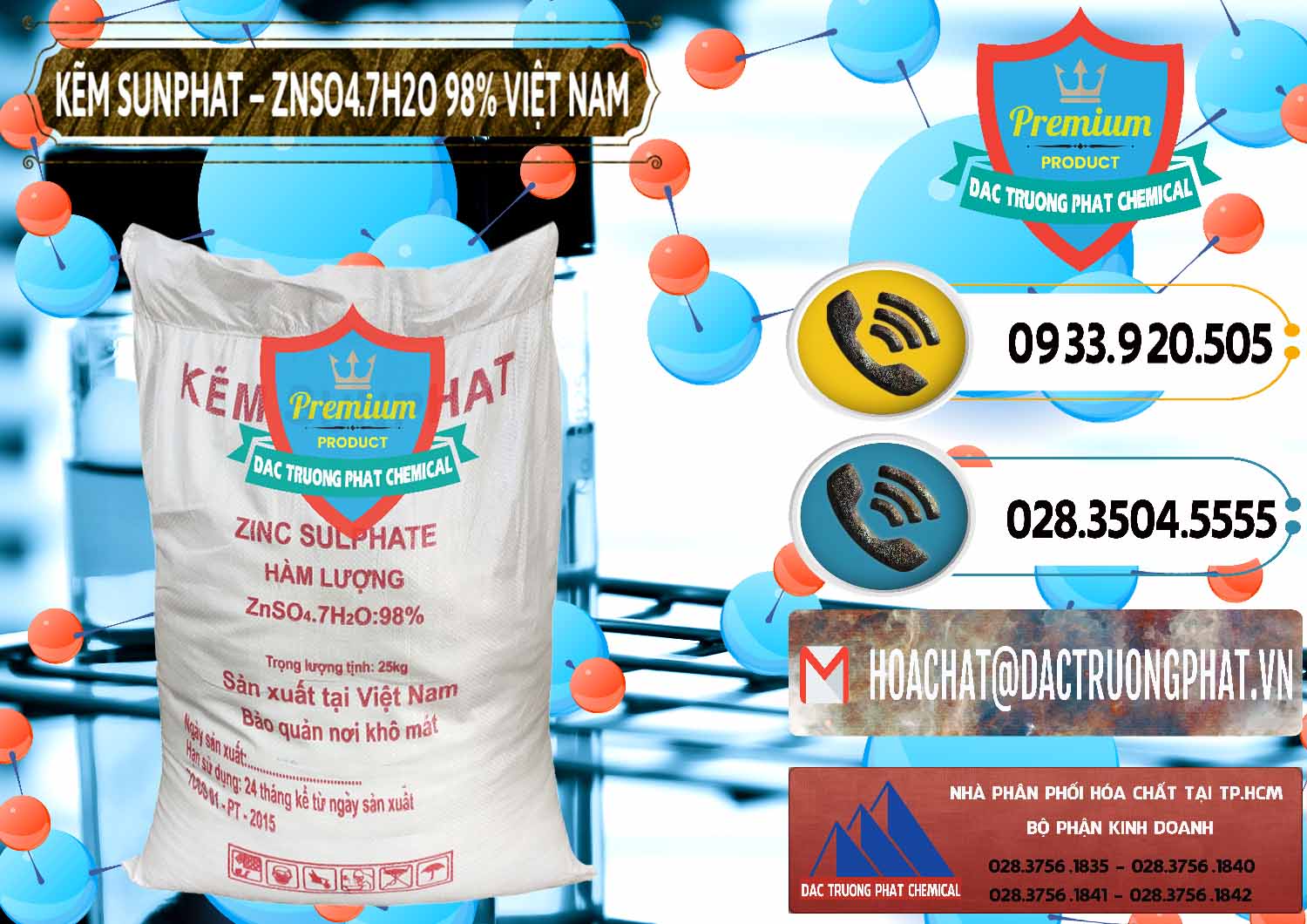 Nơi bán & cung cấp Kẽm Sunfat – ZNSO4.7H2O Việt Nam - 0189 - Nơi chuyên bán và cung cấp hóa chất tại TP.HCM - hoachatdetnhuom.vn
