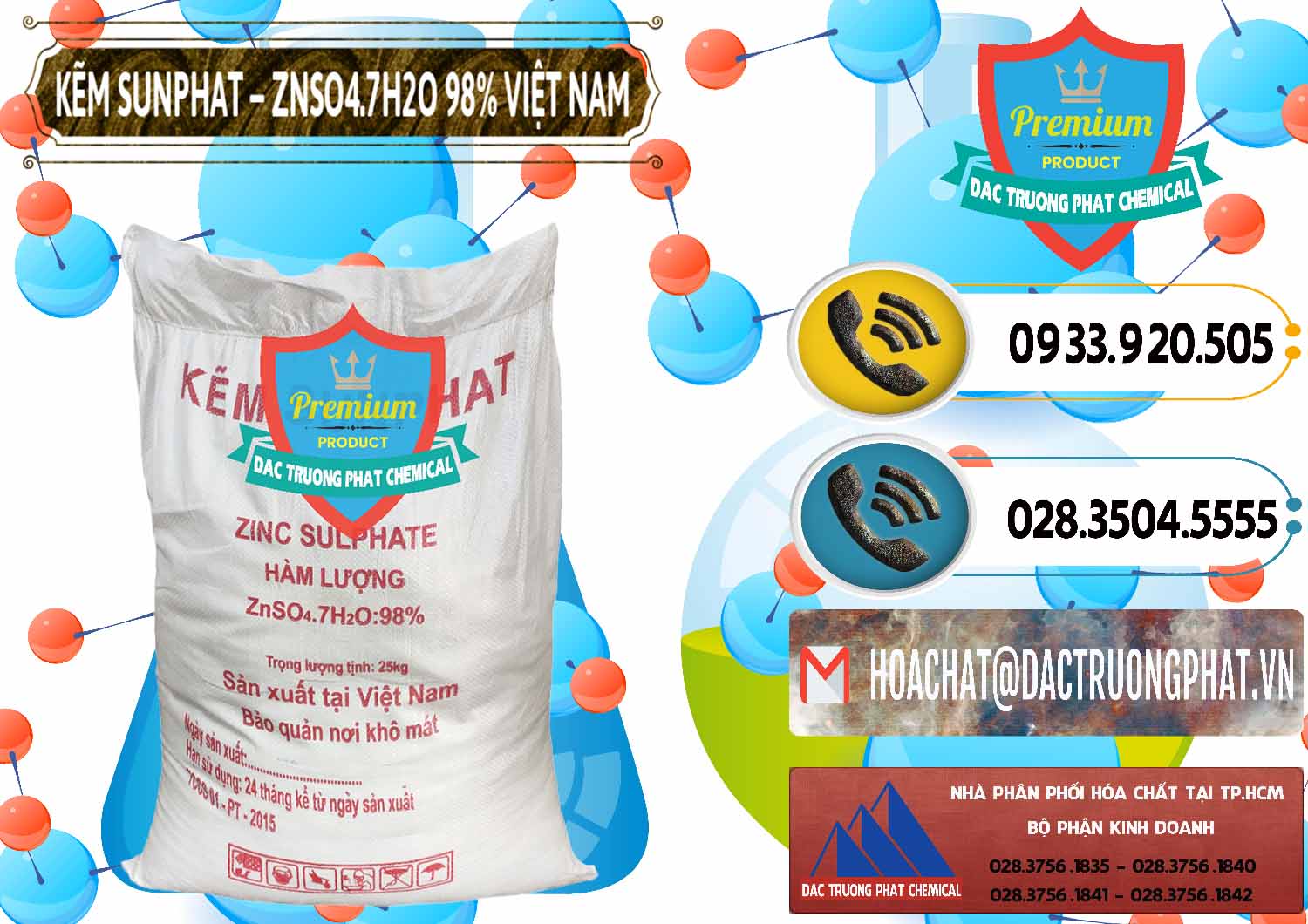 Nơi chuyên cung cấp ( bán ) Kẽm Sunfat – ZNSO4.7H2O Việt Nam - 0189 - Cung cấp _ phân phối hóa chất tại TP.HCM - hoachatdetnhuom.vn